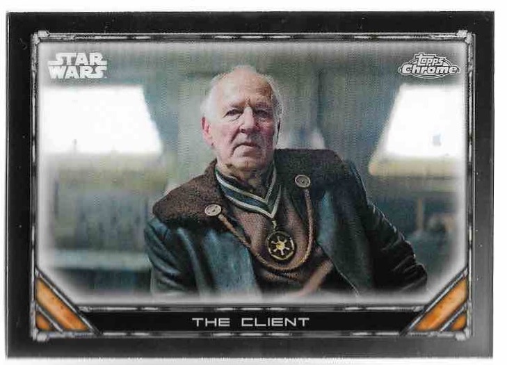 THE CLIENT 2023 Topps Chrome Mandalorian Star Wars