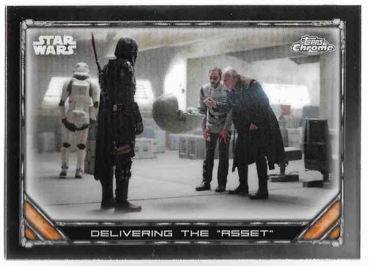 DELIVERING THE "ASSET" DIN DJARIN 2023 Topps Chrome Mandalorian Star Wars