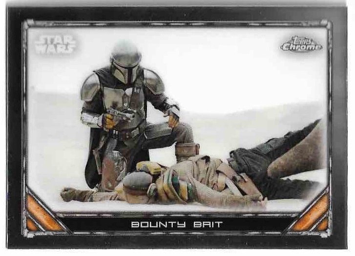 BOUNTY BRIT DIN DJARIN 2023 Topps Chrome Mandalorian Star Wars