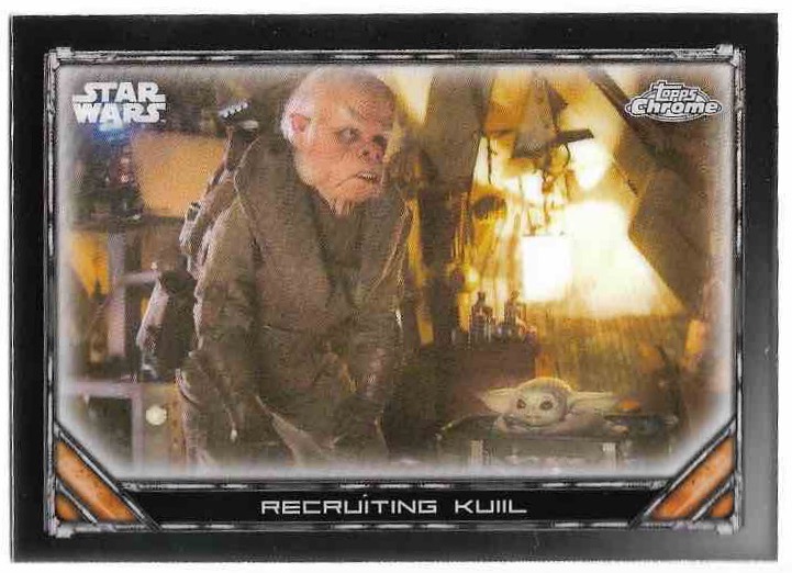 RECRUITING KUIIL GROGU 2023 Topps Chrome Mandalorian Star Wars