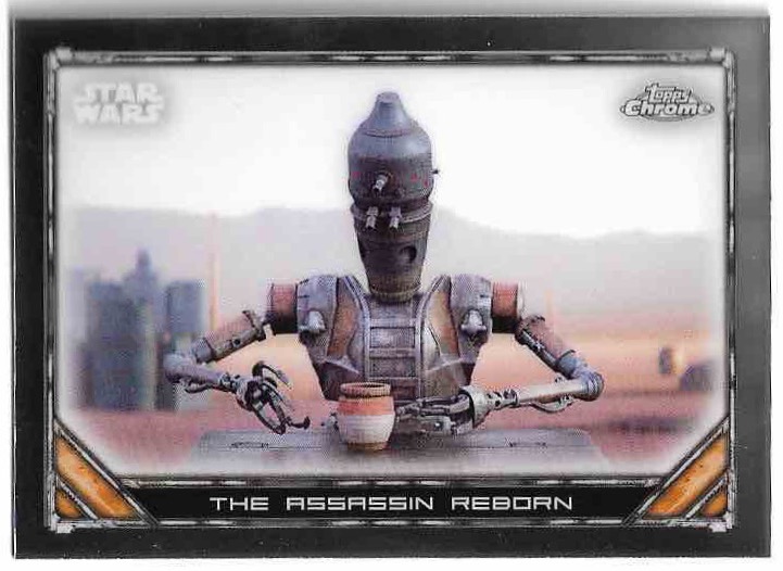 THE ASSASSIN REBORN 2023 Topps Chrome Mandalorian Star Wars
