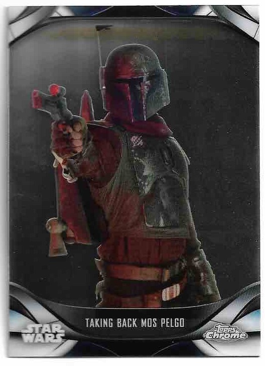 TACKING BACK MOS PELGO COBB VANTH 2023 Topps Chrome Mandalorian Star Wars