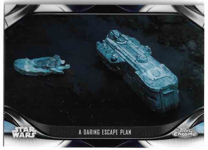A DARING ESCAPE PLAN 2023 Topps Chrome Mandalorian Star Wars