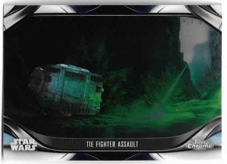 TIE FIGHTER ASSAULT 2023 Topps Chrome Mandalorian Star Wars
