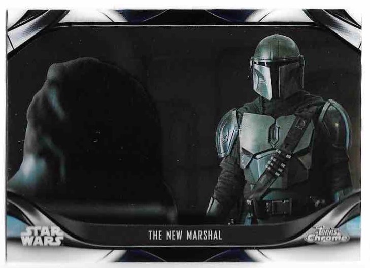 THE NEW MARSHAL DIN DJARIN 2023 Topps Chrome Mandalorian Star Wars