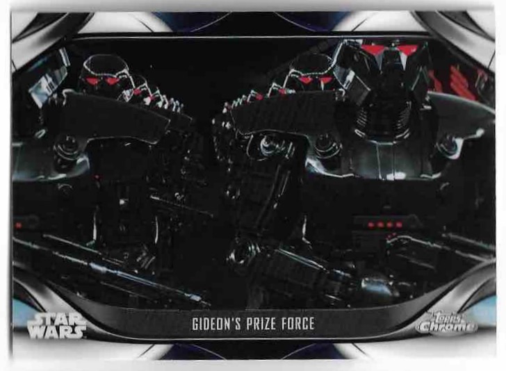 GIDEON'S PRIZE FORCE 2023 Topps Chrome Mandalorian Star Wars