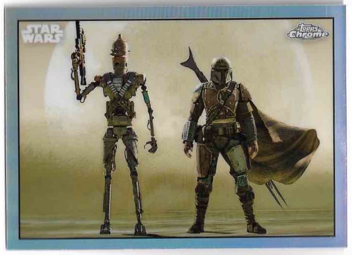 Concept Art MANDO DIN DJARIN 2023 Topps Chrome Mandalorian Star Wars