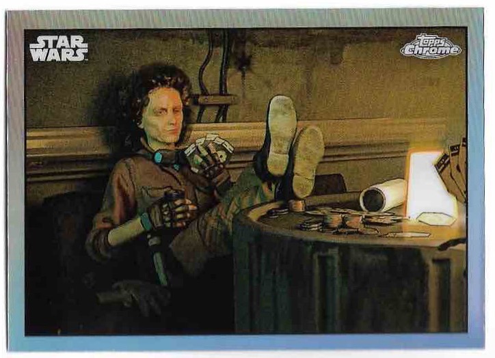Concept Art MANDO CARRYING GEAR 2023 Topps Chrome Mandalorian Star Wars