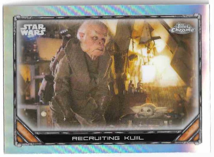 Refractor RECRUITING KUIIL GROGU 2023 Topps Chrome Mandalorian Star Wars