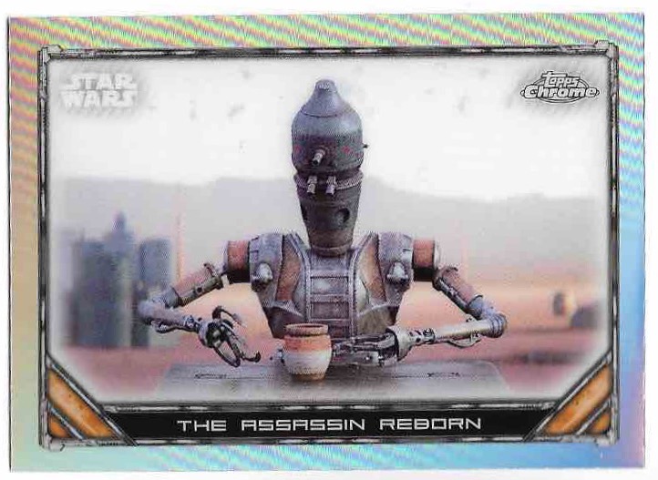 Refractor THE ASSASSIN REBORN 2023 Topps Chrome Mandalorian Star Wars