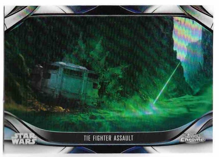 Refractor TIE FIGHTER ASSAULT 2023 Topps Chrome Mandalorian Star Wars