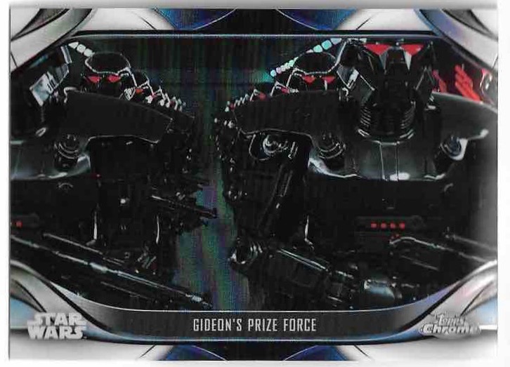 Refractor GIDEON'S PRIZE FORCE 2023 Topps Chrome Mandalorian Star Wars