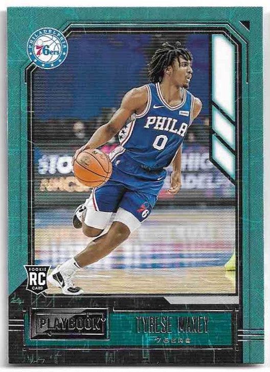 Rookie Playbook TYRESE MAXEY 20-21 Panini Chronicles Basketball