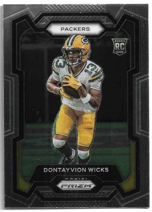 Rookie DONTAYVION WICK 2023 Panini Prizm Football