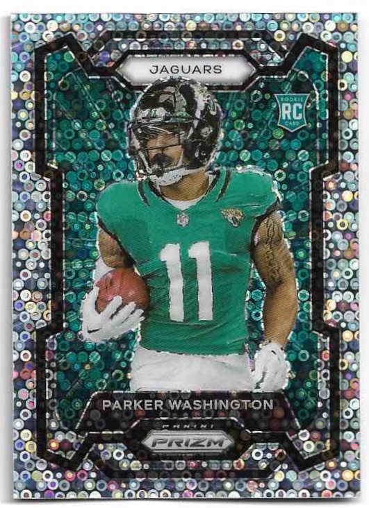 Rookie No Huddle Variation PARKER WASHINGTON 2023 Panini Prizm Football