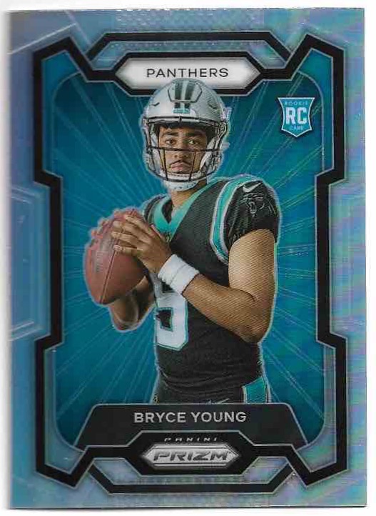 Rookie Silver Prizm Variation BRYCE YOUNG 2023 Panini Prizm Football