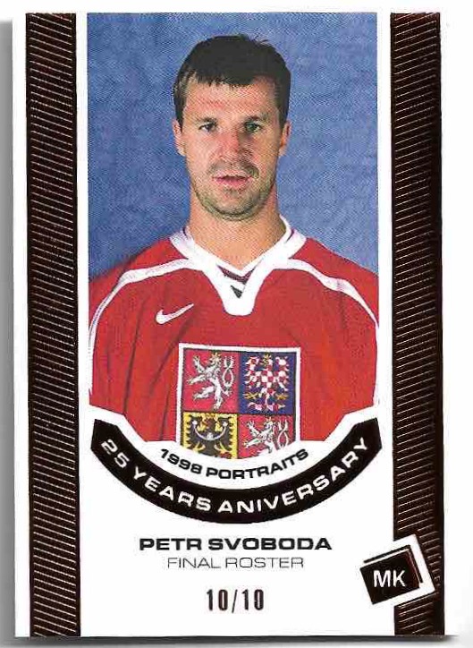 Bronze 1998 Portraits PETR SVOBODA 2023 MK Národní Tým /10