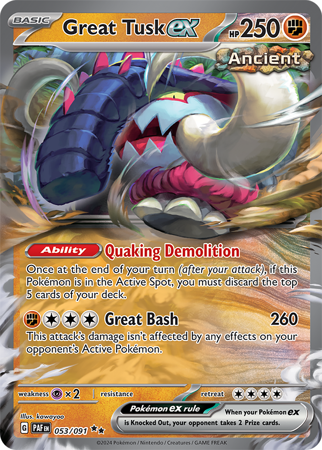 Double Rare - GREAT TUSK EX