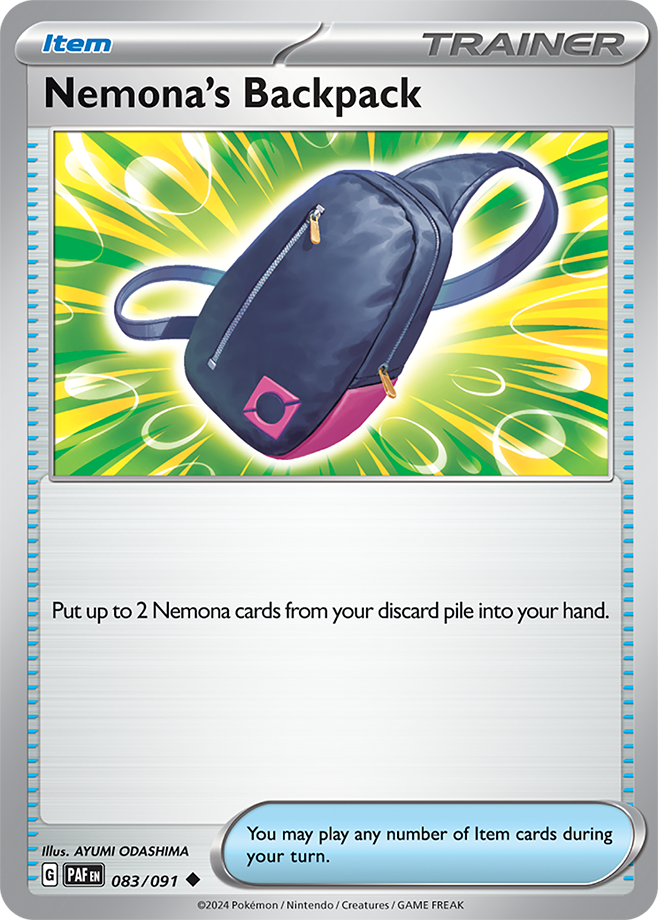 Item -  NEMONA'S BACKPACK
