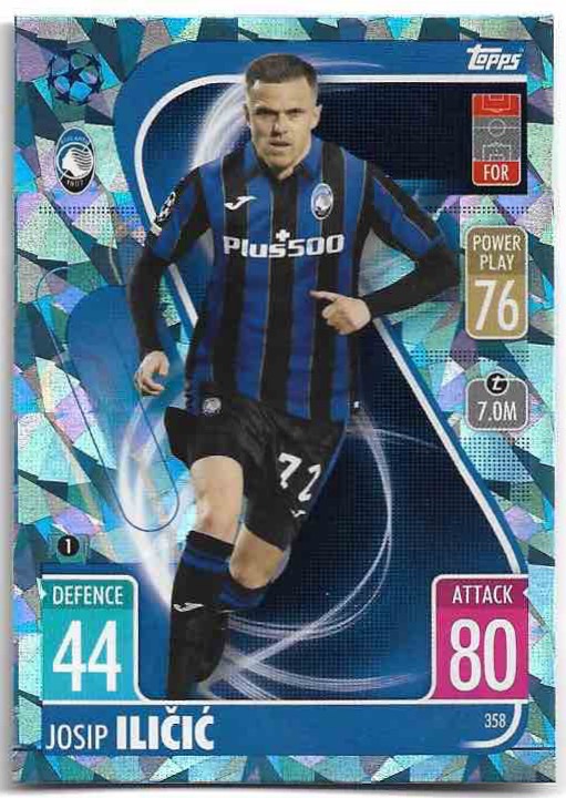 Crystal Foil JOSIP ILICIC 21-22 Topps Match Attax UCL