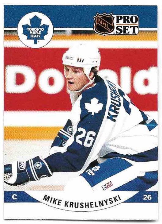 MIKE KRUSHELNYSKI 90-91 Pro Set
