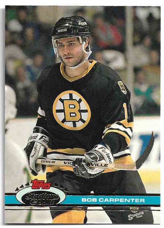 BOB CARPENTER 91-92 Topps Stadium Club