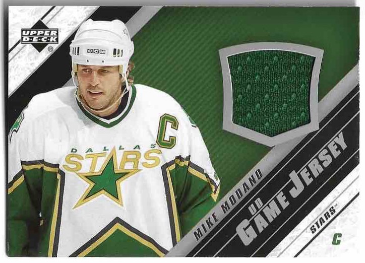 UD Game Jersey MIKE MODANO 05-06 UD Series 1