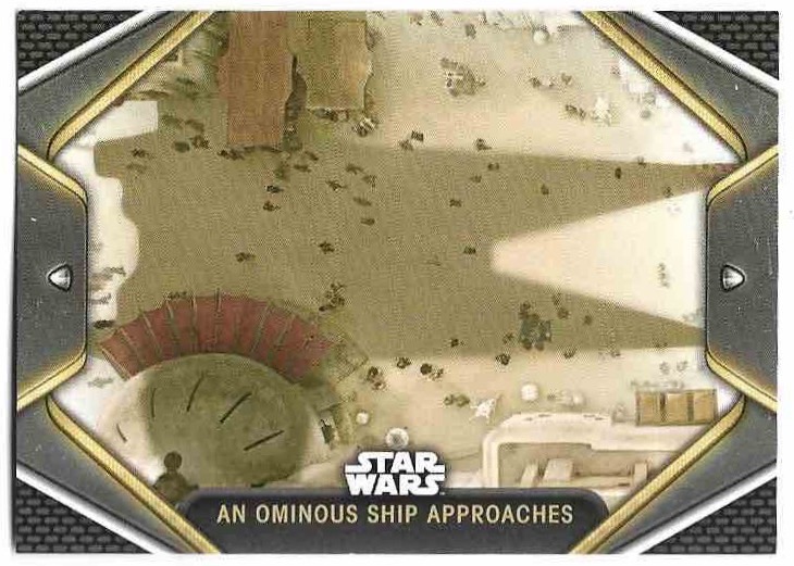 AN OMINOUS SHIP APPROACHES 2023 Topps Obi-Wan Kenobi