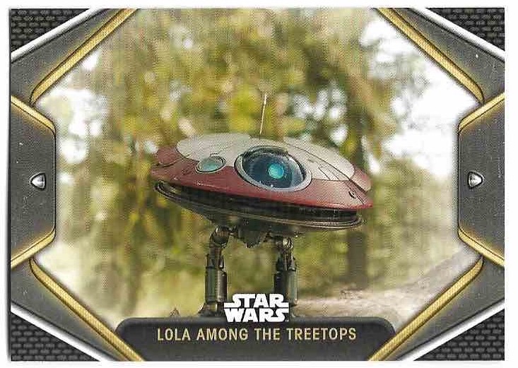 LOLA AMONG THE TREETOPS 2023 Topps Obi-Wan Kenobi