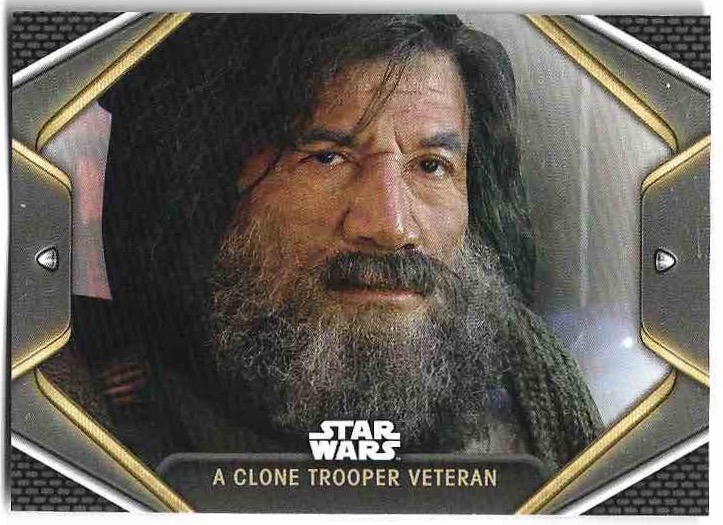 A CLONE TROOPER VETERAN 2023 Topps Obi-Wan Kenobi