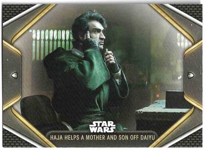 HAJA HELPS A MOTHER AND SON OF DAIYU 2023 Topps Obi-Wan Kenobi