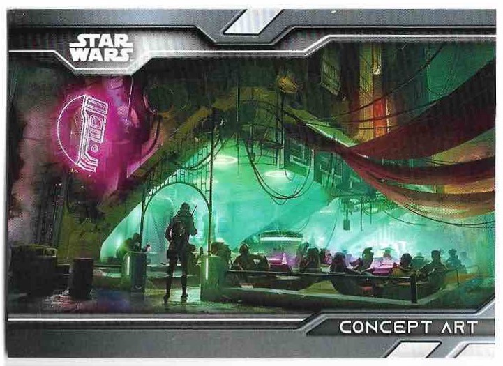 Concept Art CA-7 Chapter 2 2023 Topps Obi-Wan Kenobi