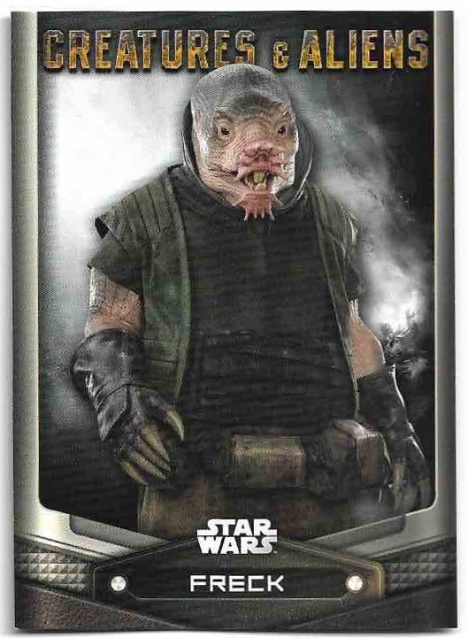 Creatures & Aliens FRECK 2023 Topps Obi-Wan Kenobi
