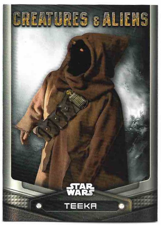 Creatures & Aliens TEEKA 2023 Topps Obi-Wan Kenobi