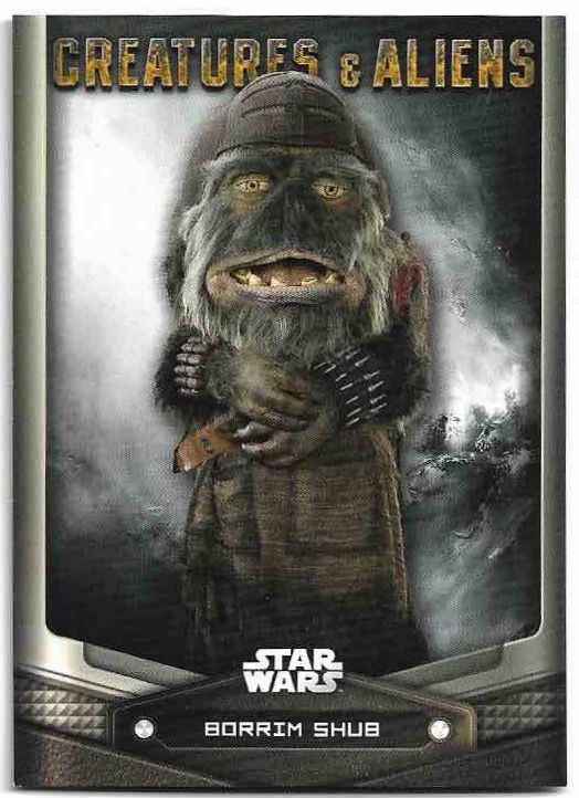 Creatures & Aliens BORRIM SHUB 2023 Topps Obi-Wan Kenobi