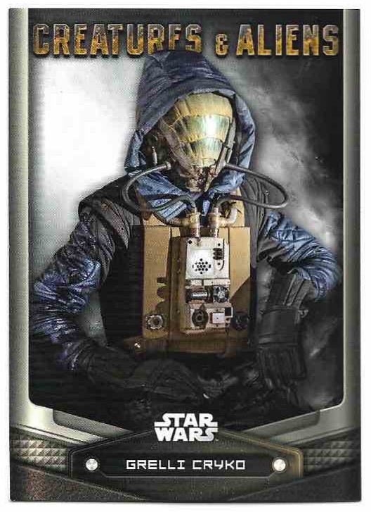 Creatures & Aliens GRELLI CRYKO 2023 Topps Obi-Wan Kenobi