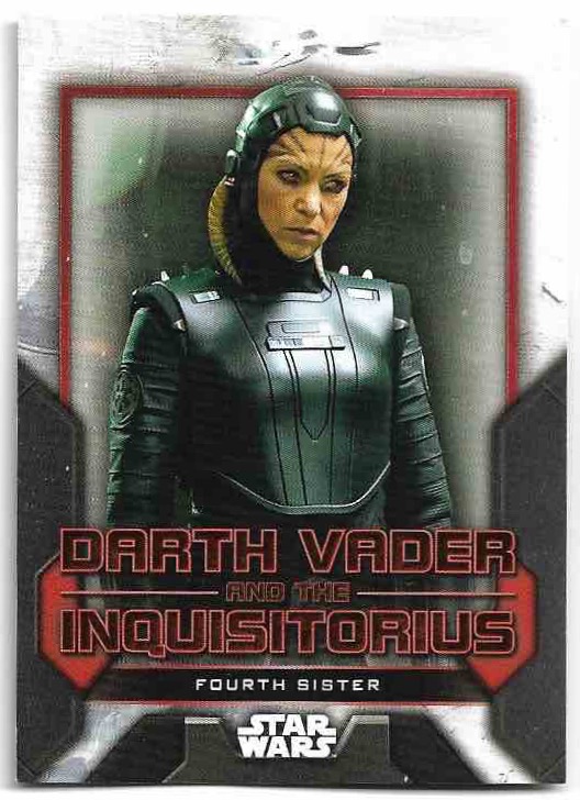Darth Vader Inquisitorius FOURTH SISTER 2023 Topps Obi-Wan Kenobi
