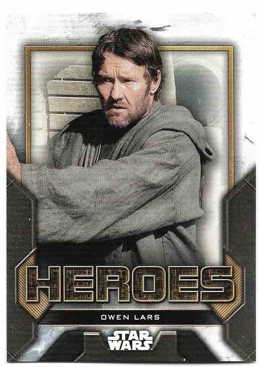 Heroes OWEN LARS 2023 Topps Obi-Wan Kenobi