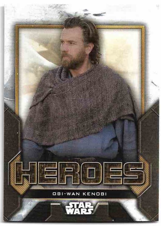 Heroes OBI-WAN KENOBI 2023 Topps Obi-Wan Kenobi