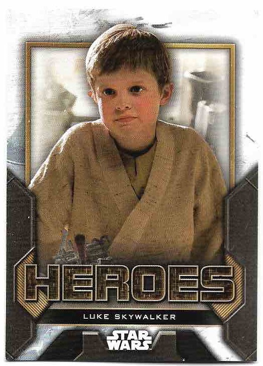 Heroes LUKE SKYWALKER 2023 Topps Obi-Wan Kenobi