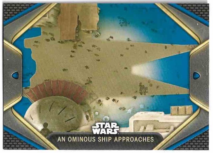 Blue AN OMINOUS SHIP APPROACHES 2023 Topps Obi-Wan Kenobi