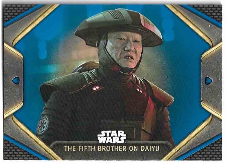 Blue THE FIFTH BROTHER ON DAIYU 2023 Topps Obi-Wan Kenobi