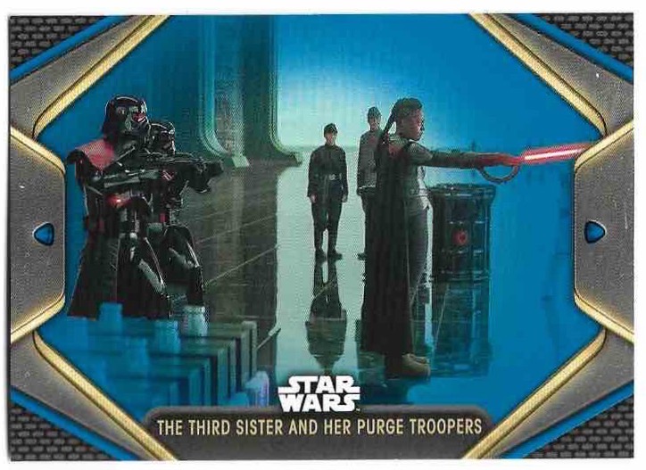 Blue THE THIRD SISTER AND HER PURGE TROOPERS 2023 Topps Obi-Wan Kenobi