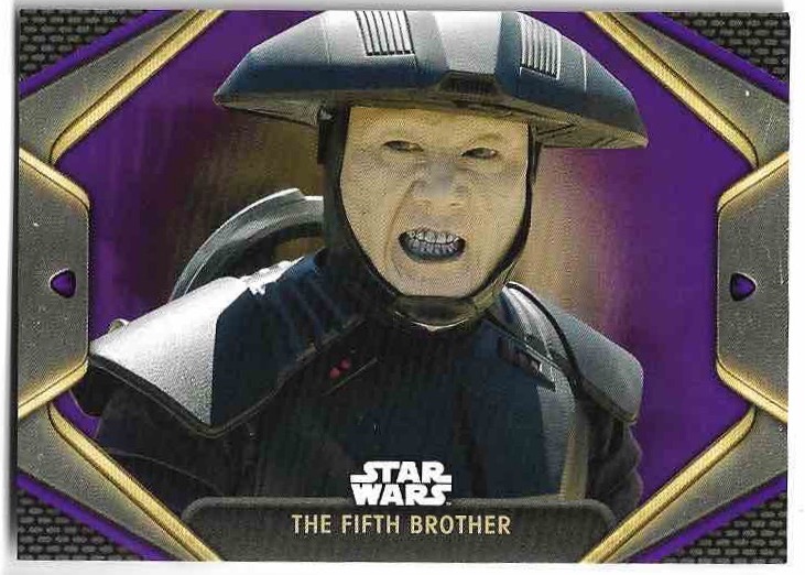 Purple THE FIFTH BROTHER 2023 Topps Obi-Wan Kenobi