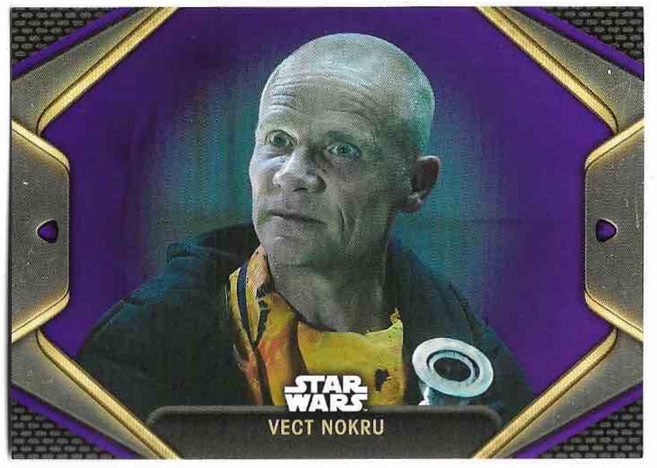 Purple VECT NOKRU 2023 Topps Obi-Wan Kenobi