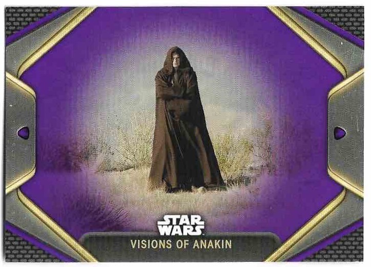 Purple VISIONS OF ANAKIN 2023 Topps Obi-Wan Kenobi