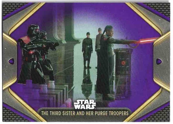 Purple THE THIRD SISTER AND HER PURGE TROOPERS 2023 Topps Obi-Wan Kenobi