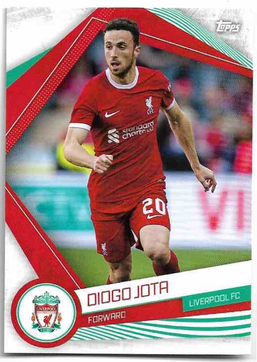 DIOGO JOTA 23-24 Topps Liverpool Fan Set