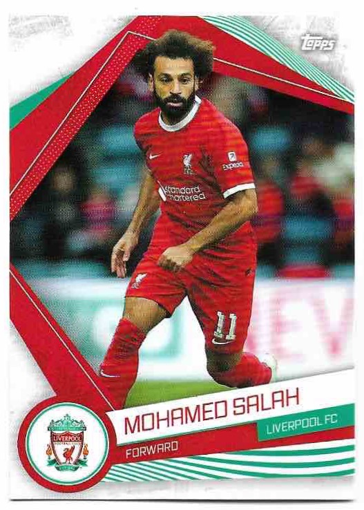 MOHAMED SALAH 23-24 Topps Liverpool Fan Set
