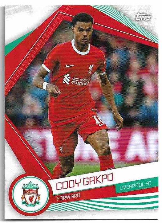 CODY GAKPO 23-24 Topps Liverpool Fan Set
